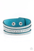Load image into Gallery viewer, Rollin In Rhinestones - Blue
