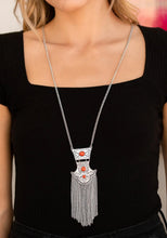 Load image into Gallery viewer, Totem Tassel - Orange
