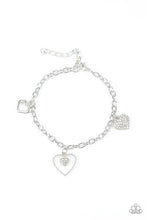 Load image into Gallery viewer, Hearts and Harps - White

