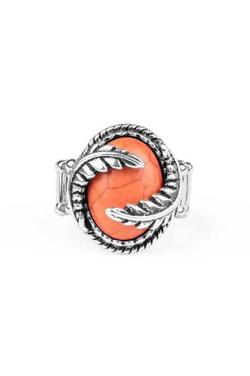 Palm Panache - Orange