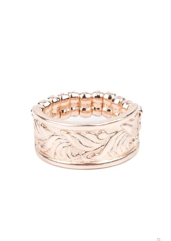 Billowy Bands - Rose Gold