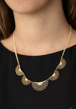 Load image into Gallery viewer, Fanned Out Fashion - Gold
